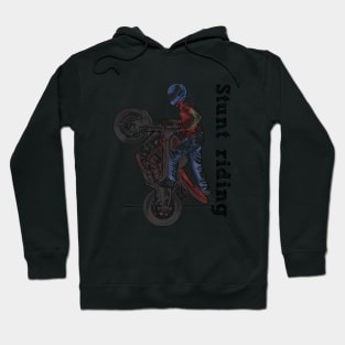 Stunt riding Hoodie